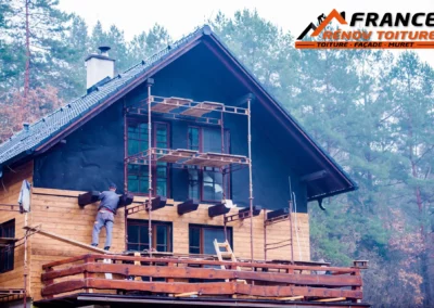 travaux, Bardage, avantages